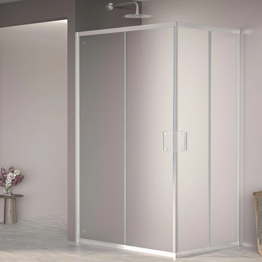 Душевой уголок RGW PA-040 Матовое Сатинат 3508104090-21 100х90 см