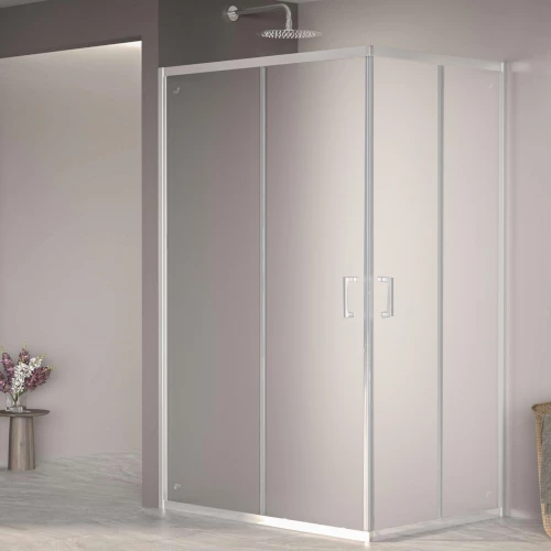 Душевой уголок RGW PA-040 Матовое Сатинат 3508104090-21 100х90 см