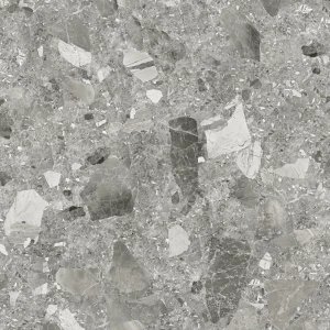 Керамогранит ALMA Ceramica Steel rock sugar-эффект серый GFU04STE70R 60х60х0,95 см