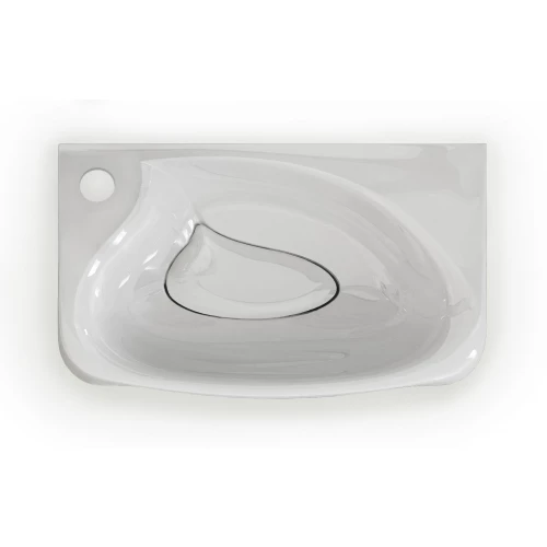 Раковина Raval Bionica Bio.08.40/W 39,8х23,4 см