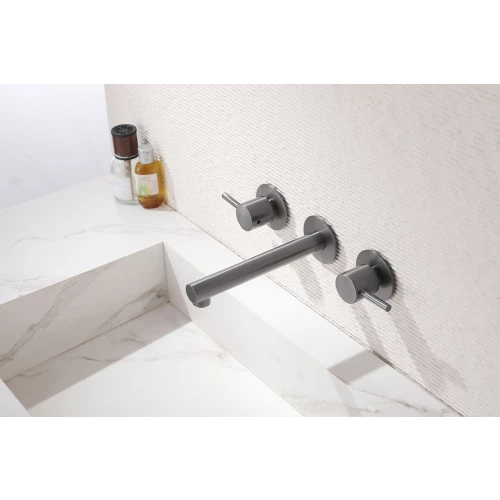 Смеситель Abber Emotion скрытого монтажа для раковины никель AF88121NG