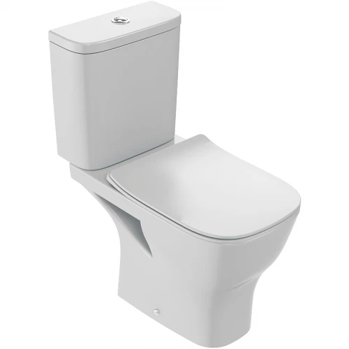 Унитаз напольный чаша Jacob Delafon Struktura безободковый UJAJ102-WTE