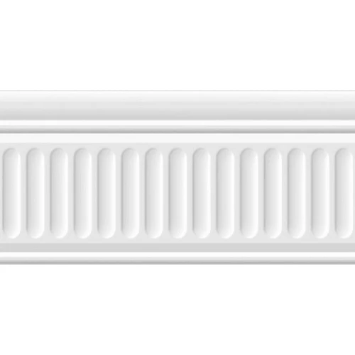 Бордюр Kerama Marazzi Карнавал в Венеции белый структурированный XXZZ 19030\3F 20х9,9 см