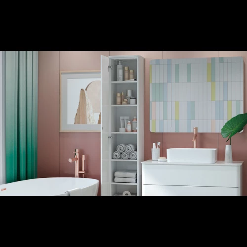 Зеркало-трюмо Briz Rome 233 01-25100-00 00 БЕЛ 100 см