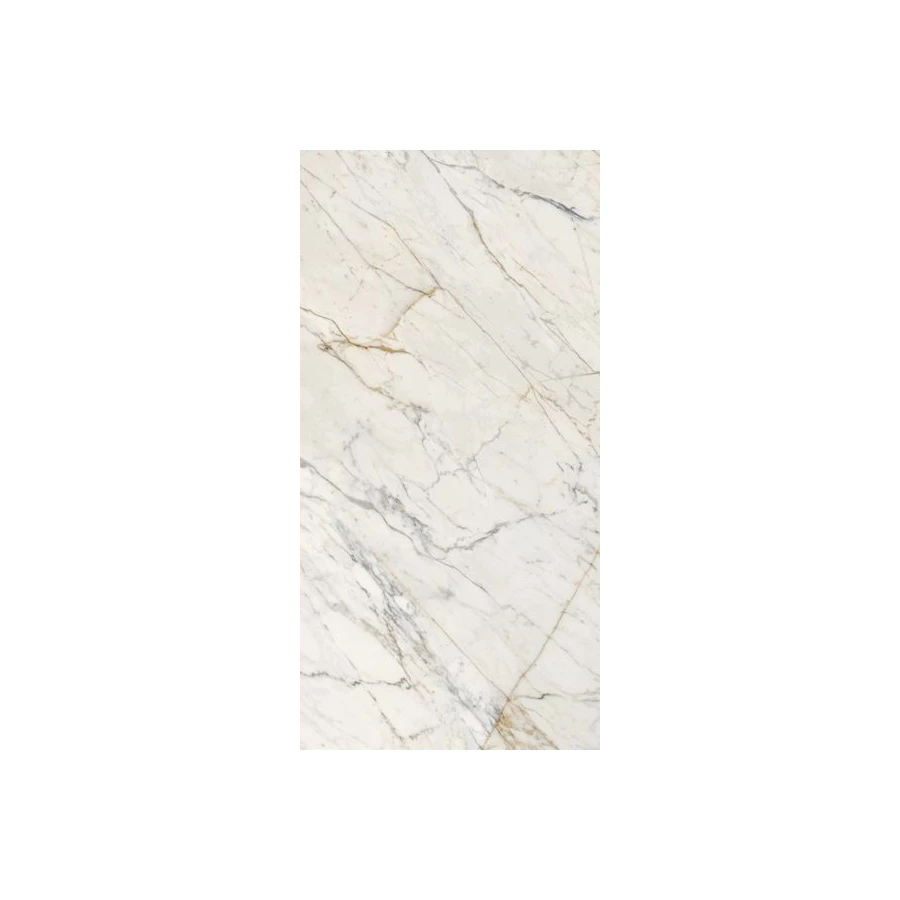 Керамогранит Ragno Marazzi Maiora Marble Effect Calacatta Oro Glossy Rett R6RL 240х120 см
