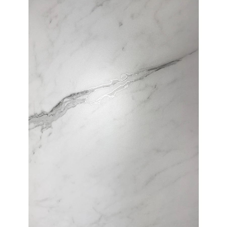 Керамогранит Creanza Montesa White Matt Glossy матовый с глянцевым эффектом белый CZ-GL07-B 160х80 см