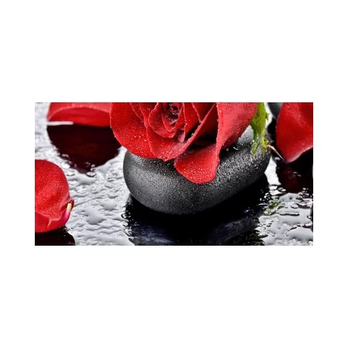 Декор стеклянный Belleza Touch B многоцветный 25х50 см