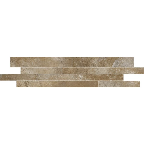 Мозаика Laparet Ferry коричневый 14,4х69 см