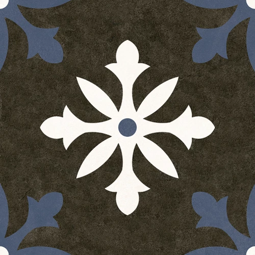 Керамогранит Halcon Ceramicas Hidraulicos Liverpool Black 33,3x33,3 см