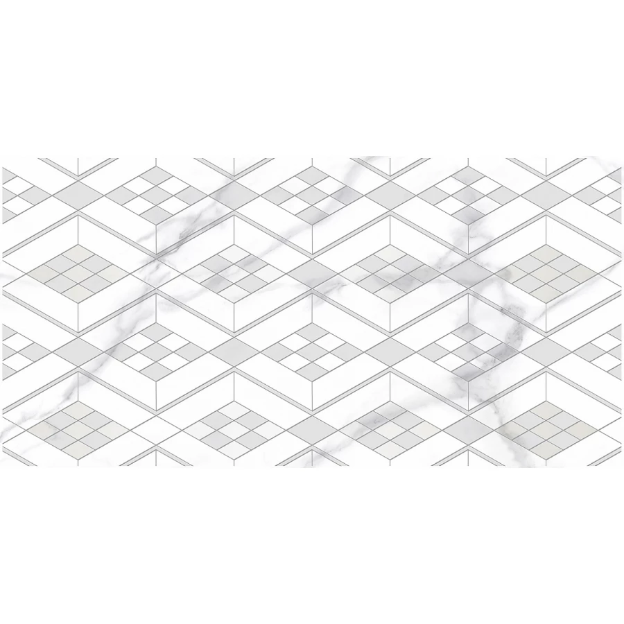 Керамическая плитка Декор Kerlife Calacatta Bianco 63х31,5 см