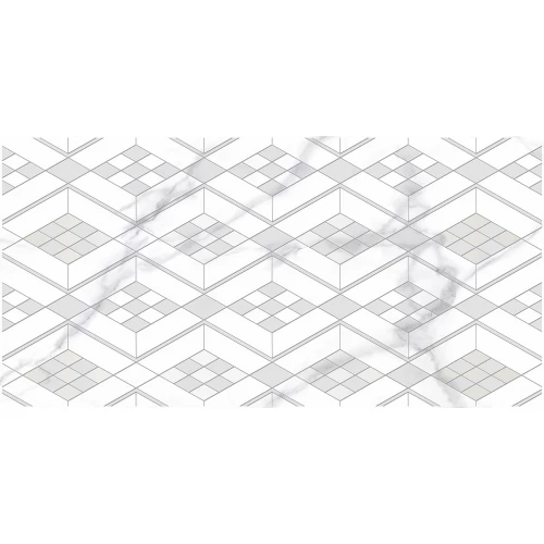 Керамическая плитка Декор Kerlife Calacatta Bianco 63х31,5 см