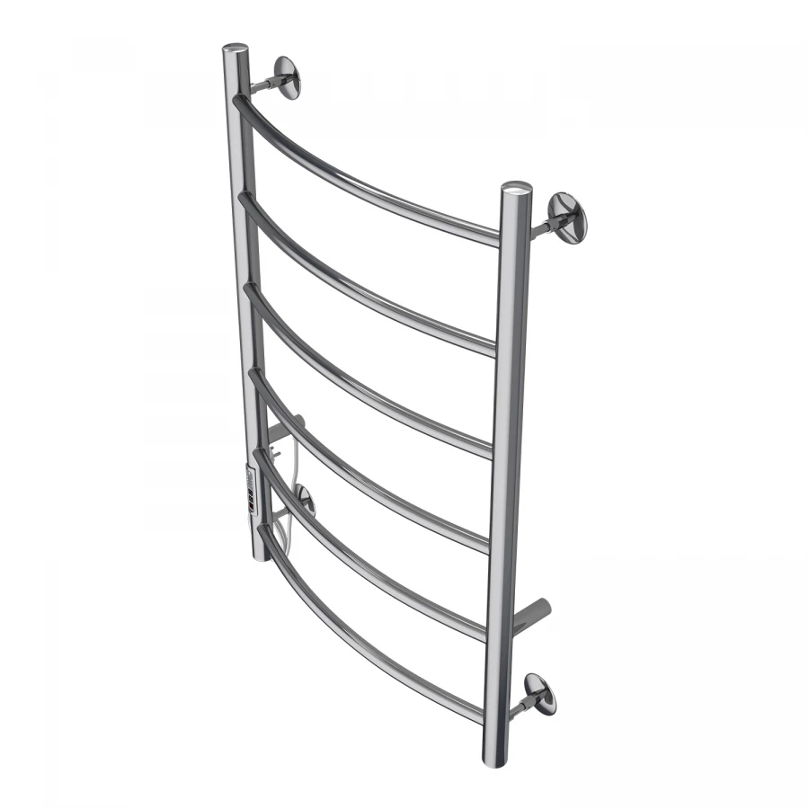 Полотенцесушитель электрический Azario Verona 6 секций тен слева хром AZ04758 50x80 см
