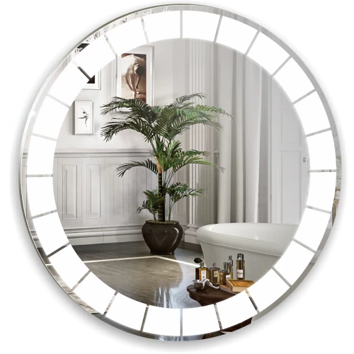 Зеркало Azario Пандора-S бесконтактный сенсор бегущая подсветка LED-00002788 d70 см