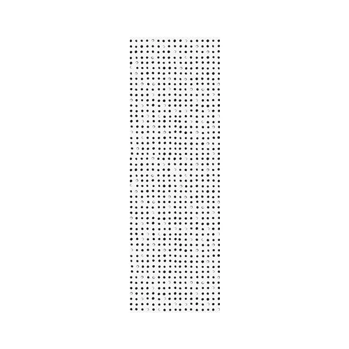 Вставка Meissen Keramik Trendy точки черный 25х75 см
