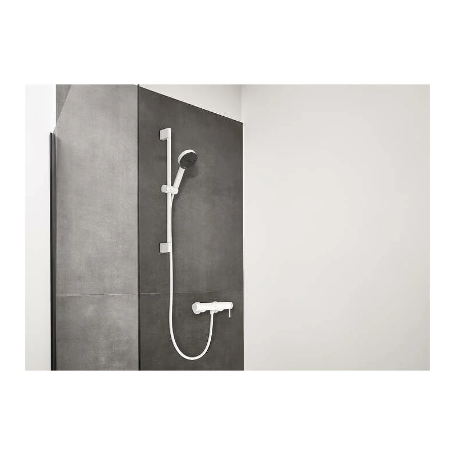 Смеситель для душа Hansgrohe Finoris белый матовый 76620700