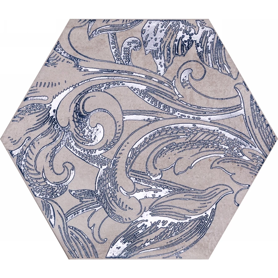 Керамогранит CIR Fuoritono Esagona Fuoridamasco Mix S/6 1073734 27.7х24 см