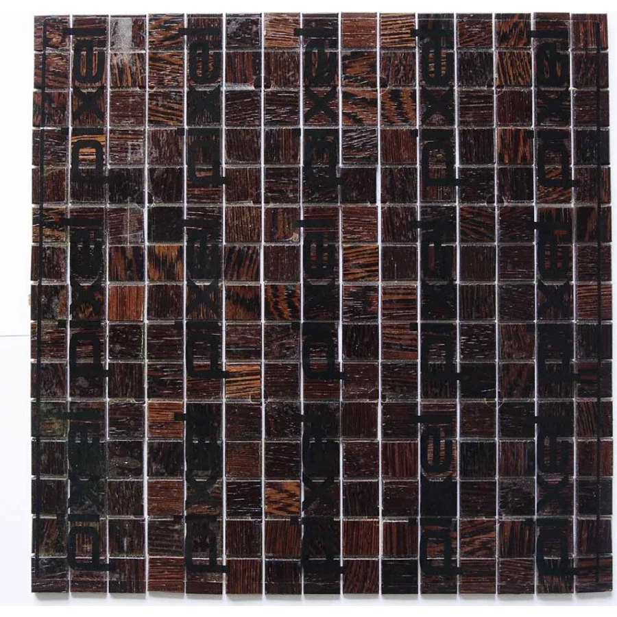 Мозаика Pixel mosaic Мозаика Pixel Wenge сетка коричневая Q.20 31,6x31,6 см