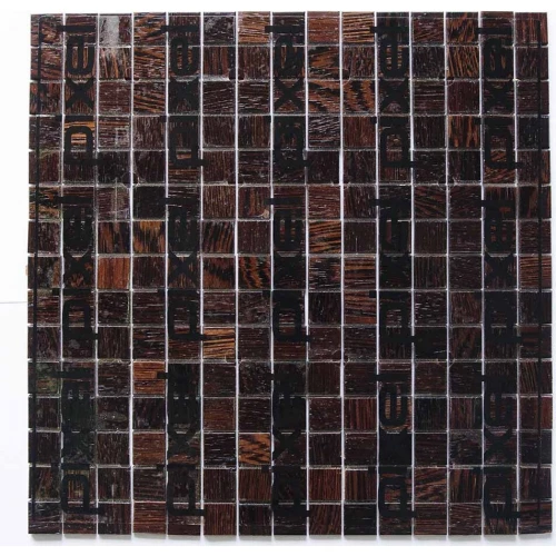 Мозаика Pixel mosaic Мозаика Pixel Wenge сетка коричневая Q.20 31,6x31,6 см