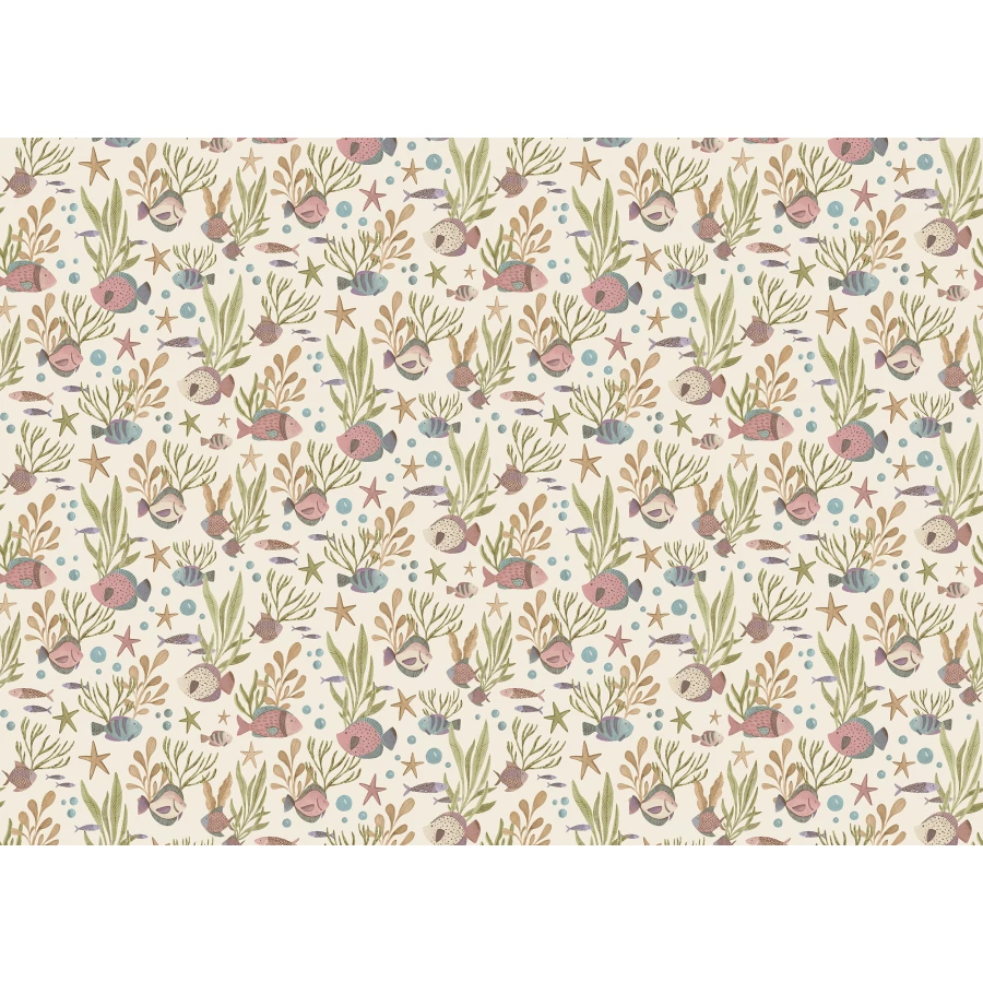 Обои флизелиновые Grandeco Little Dreamers бежевые LD 3318 0,53х10,05 м