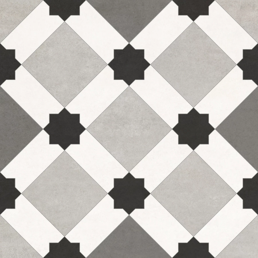 Керамогранит New Trend Design Art Emilio матовый многоцветный GP2020DNN05 20х20 см