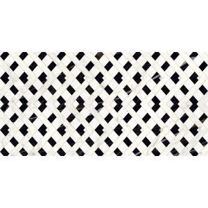 Керамогранит Neodom Luxury Carrara Giola Decor Polished глянцевый белый N12046 60x120