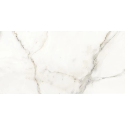 Керамогранит Cersanit Futura тонкий Gold Venice полированный белый ректификат A17121 120х60 см