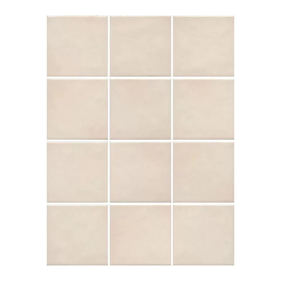 Плитка настенная Kerama Marazzi Бахия из 12 частей 9,8x9,8 глянцевая светло-бежевая KM1010G0030N 39,8х29,8 см