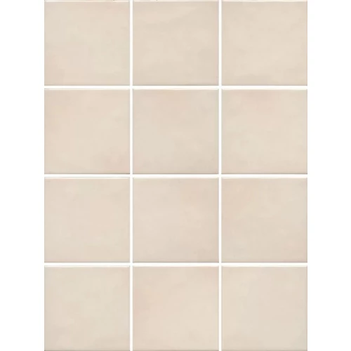 Плитка настенная Kerama Marazzi Бахия из 12 частей 9,8x9,8 глянцевая светло-бежевая KM1010G0030N 39,8х29,8 см