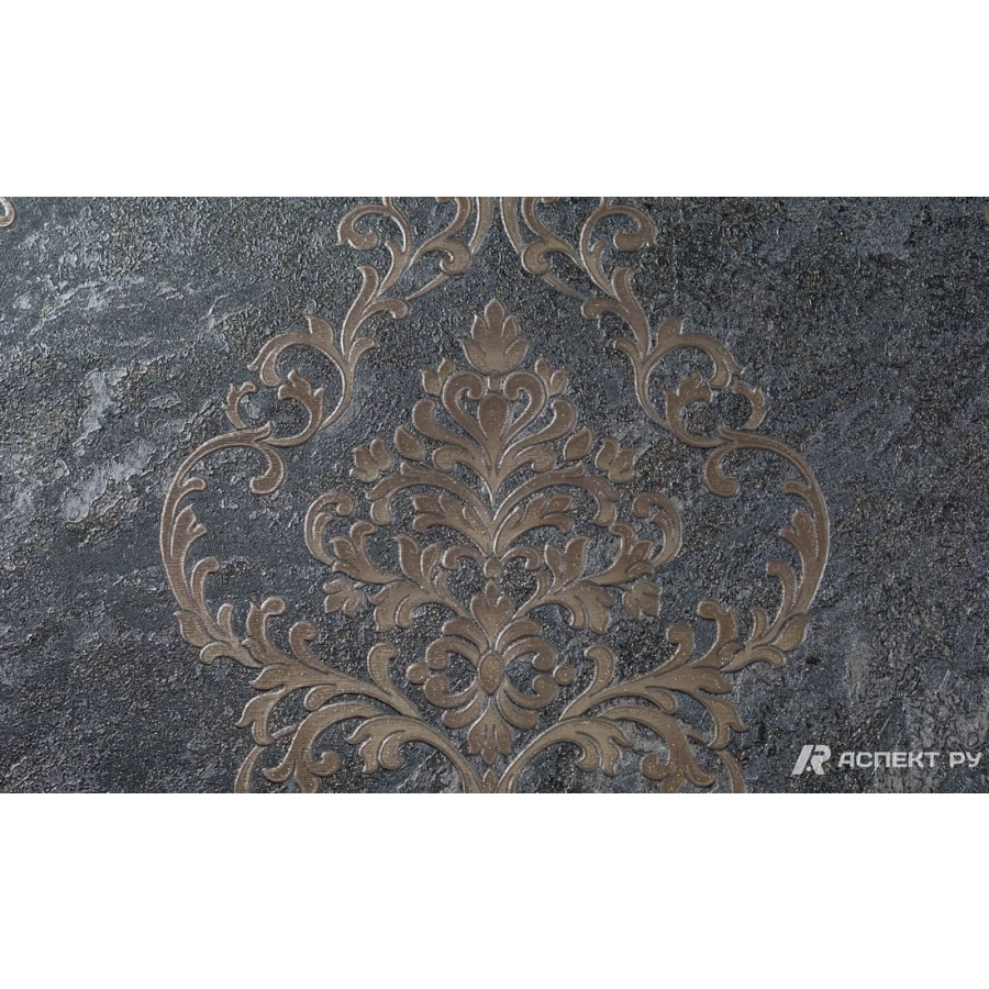 Обои флизелиновые Аспект Кармен черные 70570-42 1,06х10,05 м