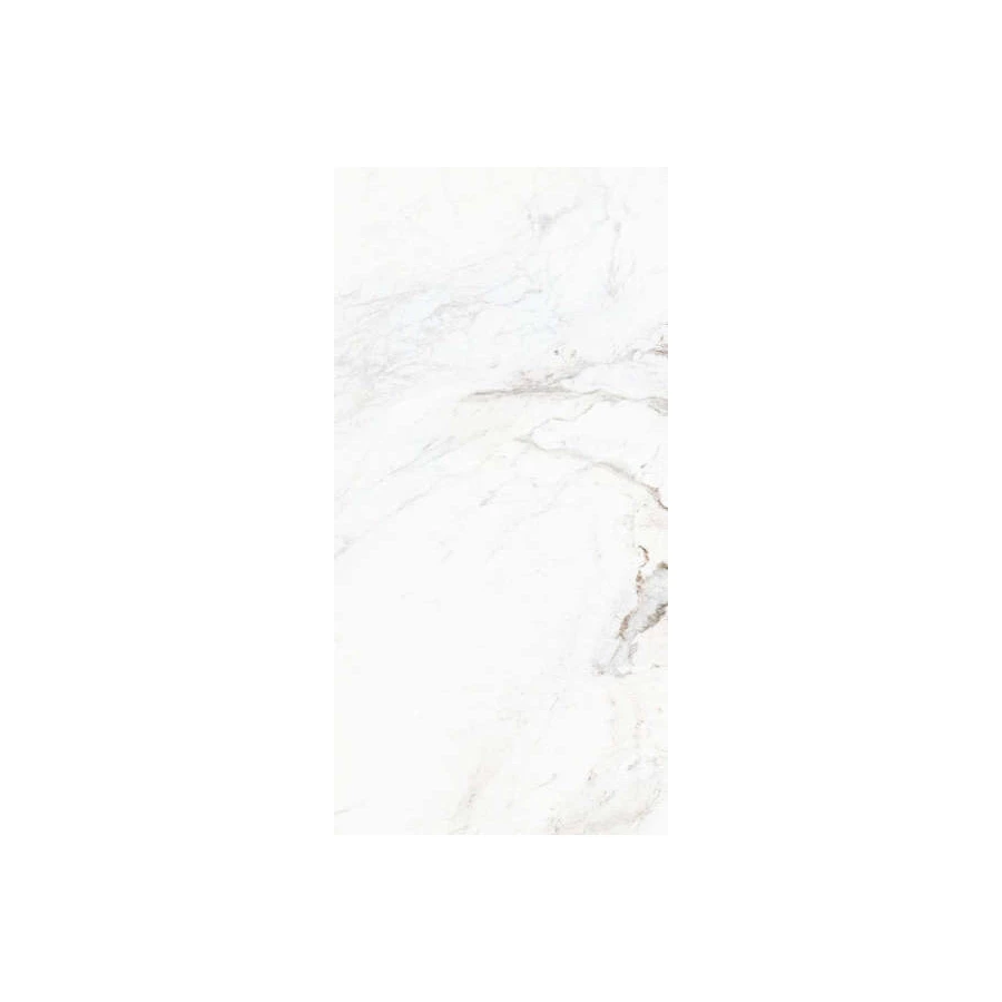 Керамогранит Leopard Marble Calacata Soft Vein Polished глянцевый белый 2578 120х60 см