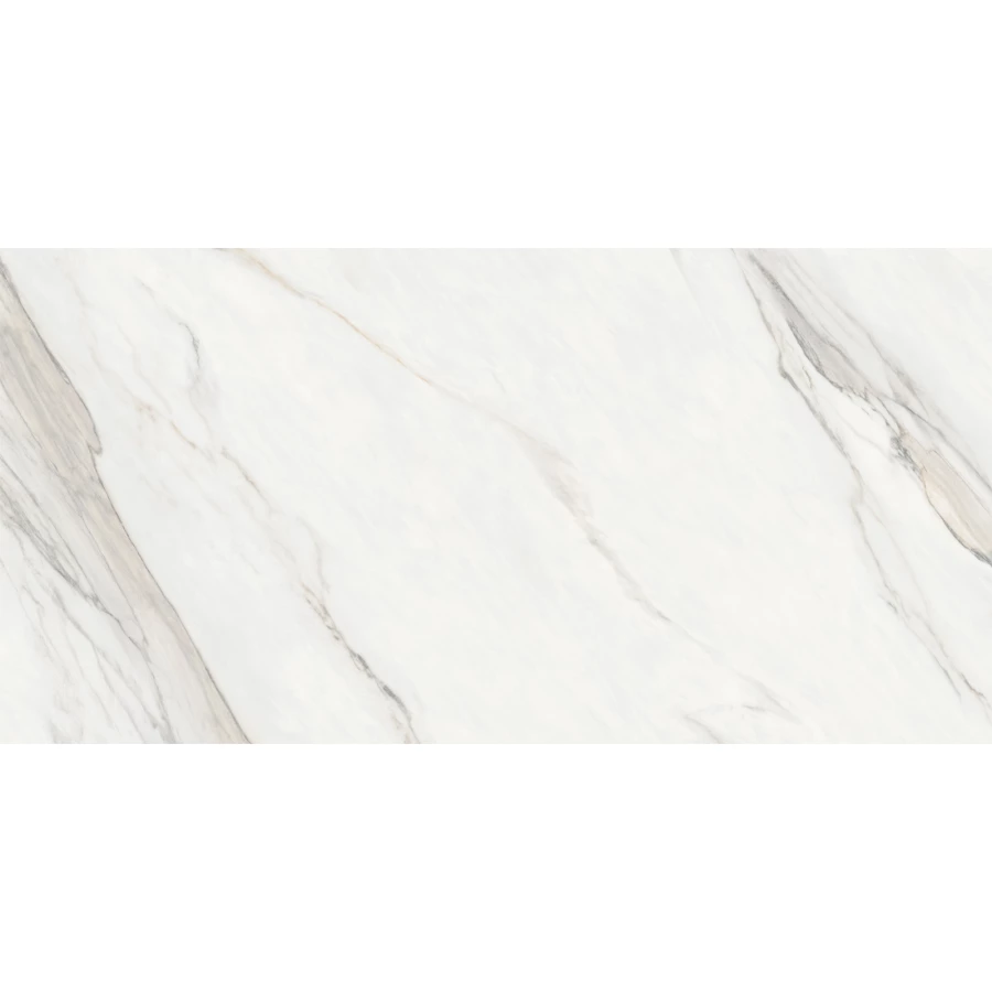 Керамогранит Delacora Calacatta Monsoon sugar-эффект белый 60120CMN01 120х60 см