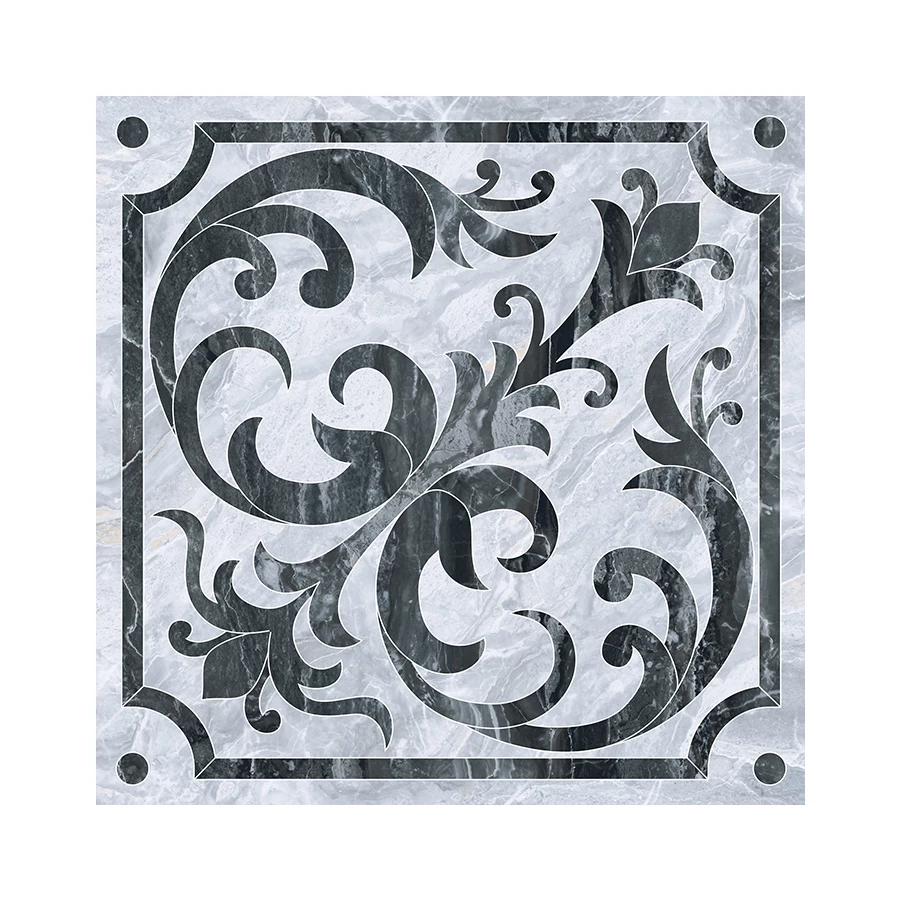 Декор Vitra Bergamo Класический Микс Холодная гамма K946620LPR 60x60 см