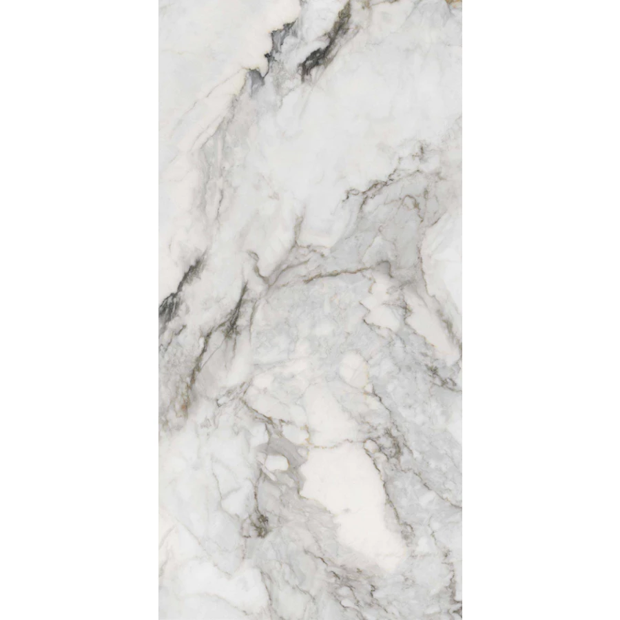 Керамогранит Realistik Prime White Lapato Carving белый 120x60 см