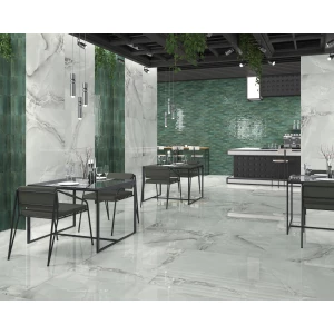 Керамогранит Dune Ceramica Agadir Selva глянцевый зеленый 188570 28х7 см
