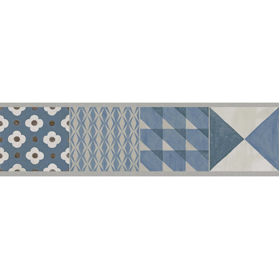 Бордюр Kerama Marazzi Онда обрезной синий 30х7,2 см