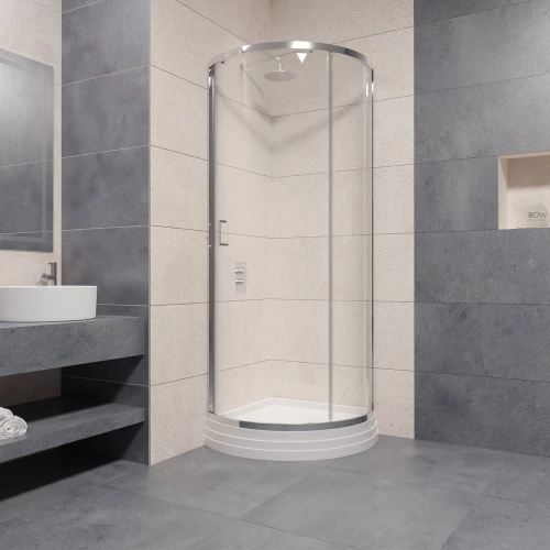 Душевой уголок RGW PA-56 + поддон и сифон в подарок 06085688-11K 80х80 см