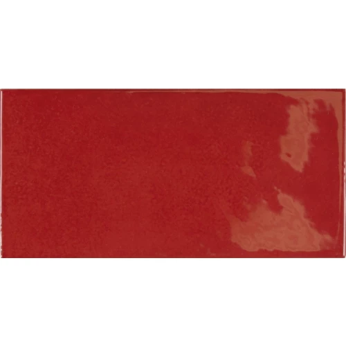 Плитка керамическая Equipe Вилледж Волcаниc Ред / Village Volcanic Red глянцевая красная 25581 13,2х6,5 см