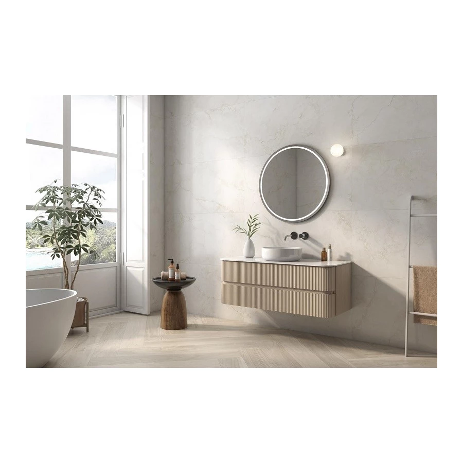 Керамогранит Pamesa Hermes Antic Cream матовый кремовый 120х60 см