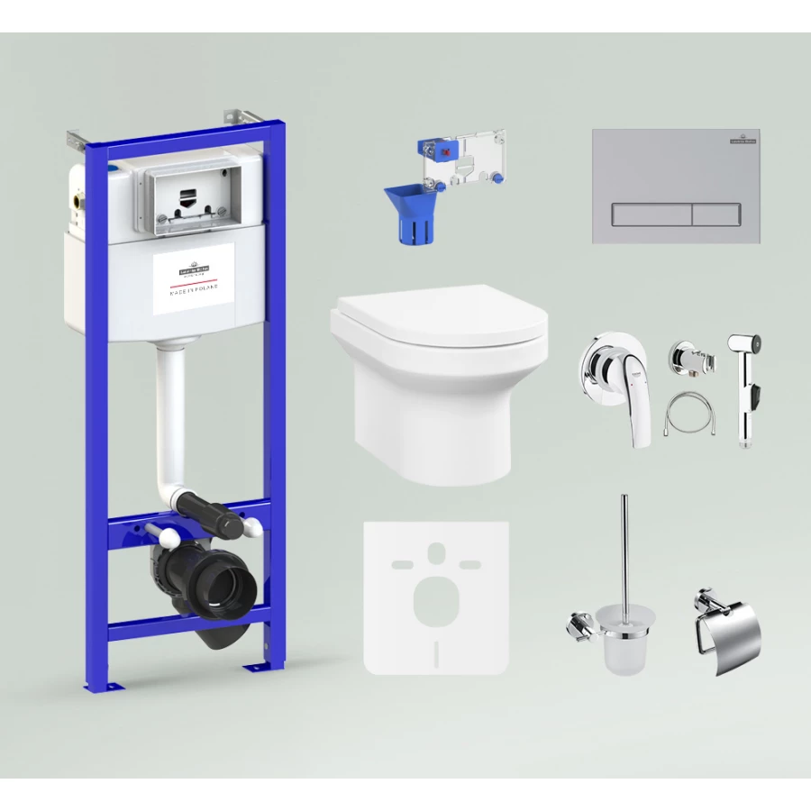 Комплект 10 в 1 Lavinia Boho Relfix Grance Hill Rimless 75110770 (состоит из 38010010, 380501MC, 3307101R, 33290700, 38040010, 60567, 98652, 123072)