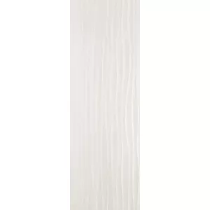 Плитка настенная Marazzi Materika Str Wave Off White Rett. белый 40х120 см