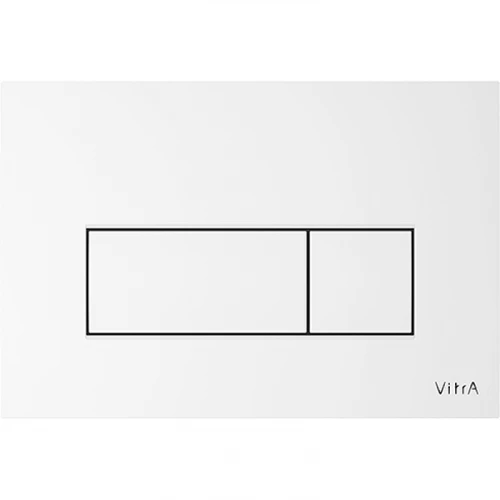 Панель смыва Vitra Root Square белая 740-2300