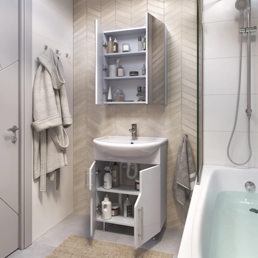 Зеркало шкаф Vigo Grand 600 навесной zsh.GRA.60 60x70 см