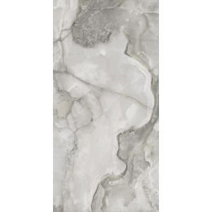 Керамогранит Seratonia Glossy Polano Grey Onyx серый оникс 120х60 см
