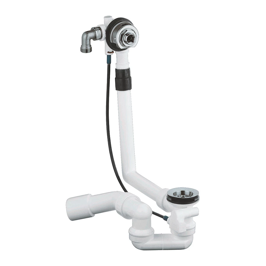 Слив-перелив Grohe Talentofill полуавтомат с наливом Белый 28991000