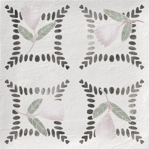 Керамогранит Harmony Peronda Dakar Garden матовый серо-зеленый 3356237714 12,3х12,3 см