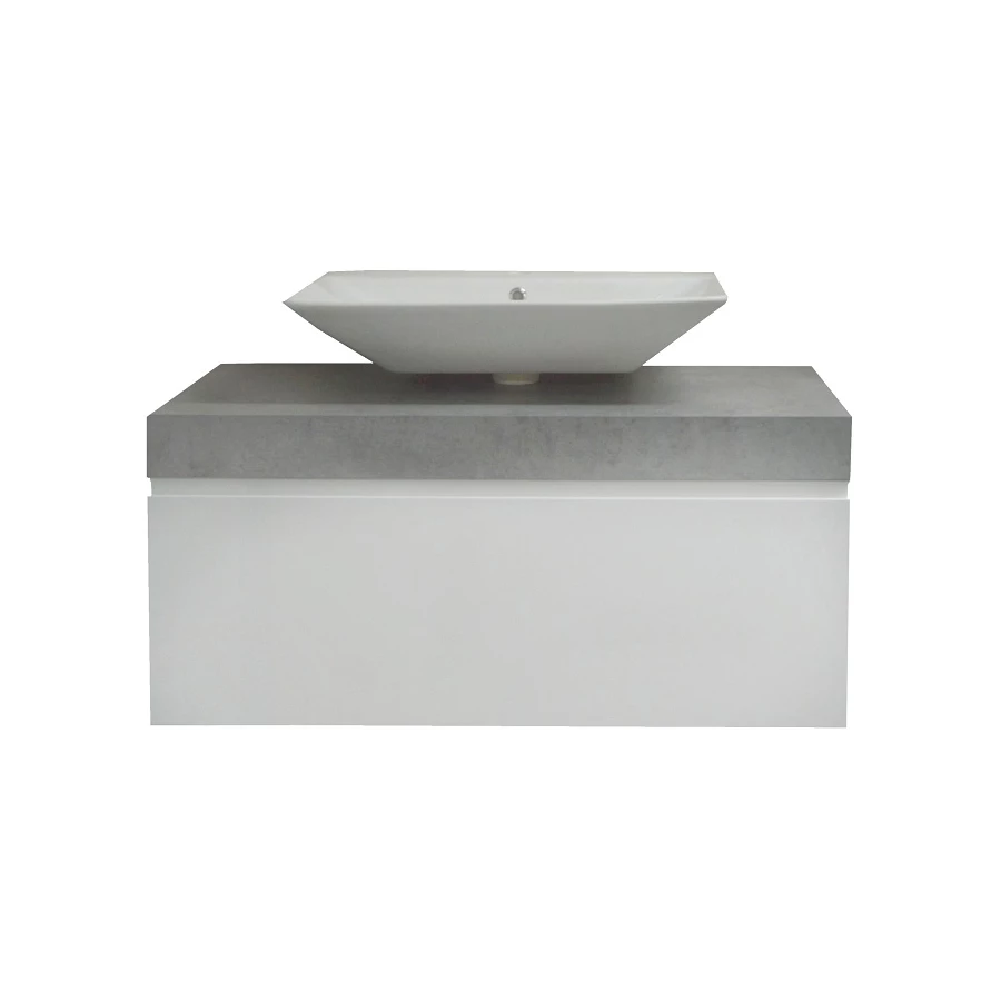 Комплект Azario Тумба Latina 100 с раковиной Top Counter 65 CS00060591