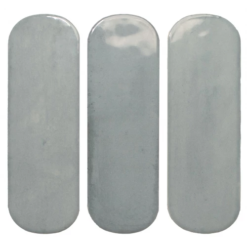 Плитка настенная DNA Calema Oval Sky Gloss глянцевая голубая 16х5,2 см