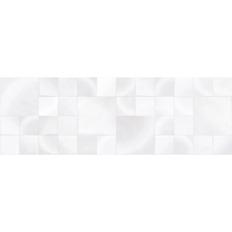 Плитка настенная Primavera Amore Silver Decor 02 glossy DG09-02 90х30 см