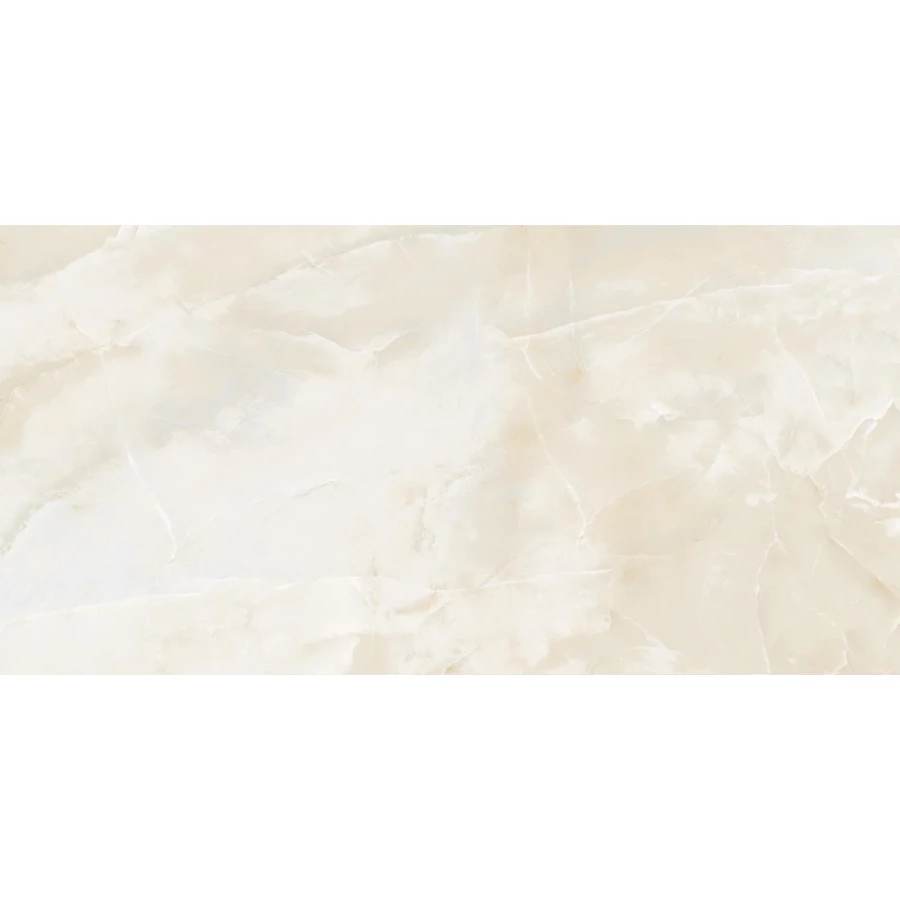 Керамический гранит Kerranova Onice Milky Lapp K-95/LR 120х60x1 см