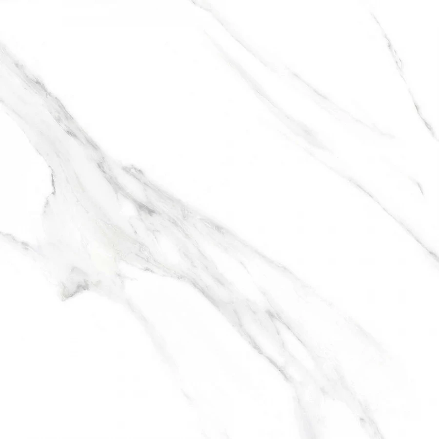 Керамогранит Velsaa Prisma Satvario Glossy глянцевый белый RP-236927 60x60 см